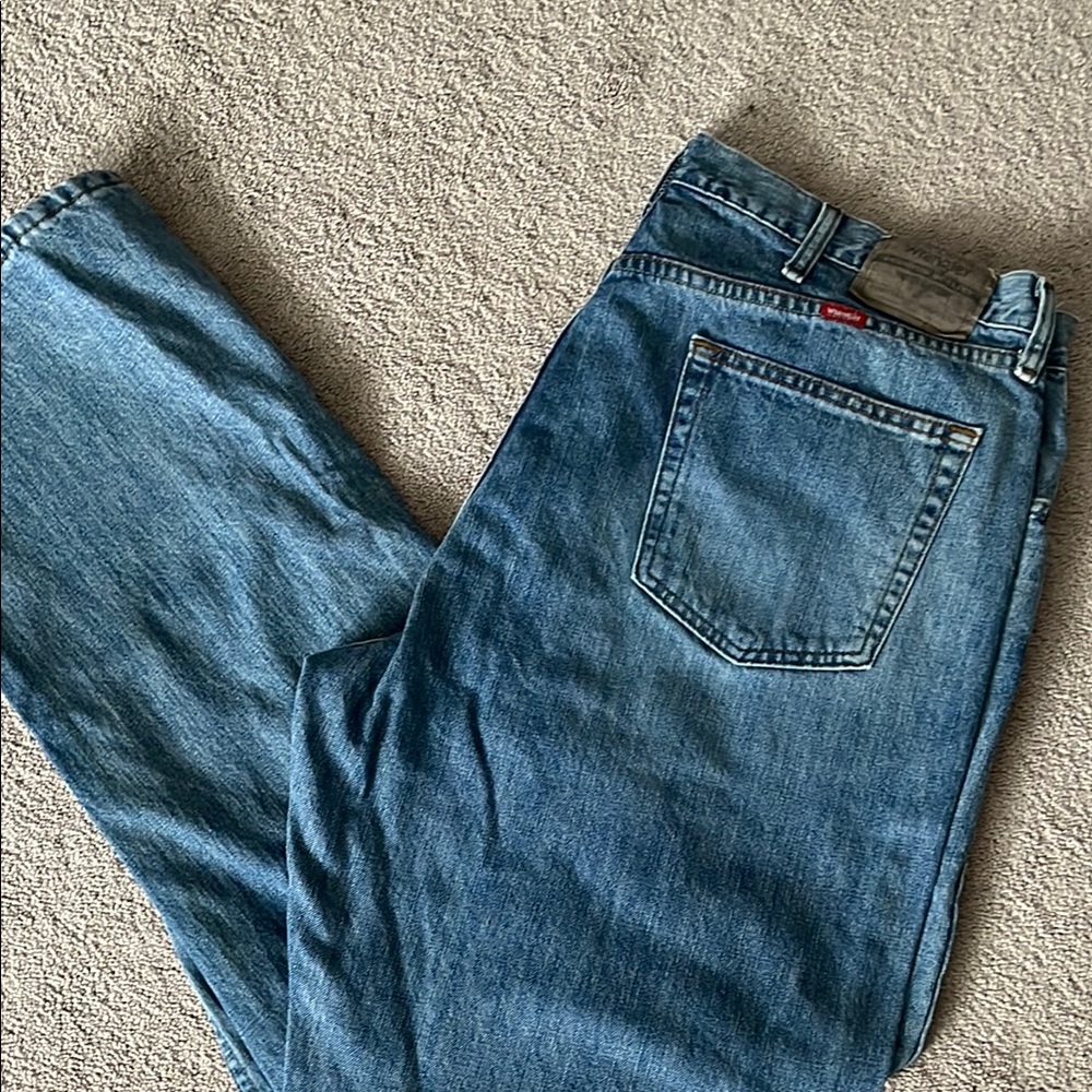 Wrangler Relaxed Blue Jeans Classic Denim